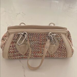 Vintage Cole Haan Trinity Silk Tweed Handbag